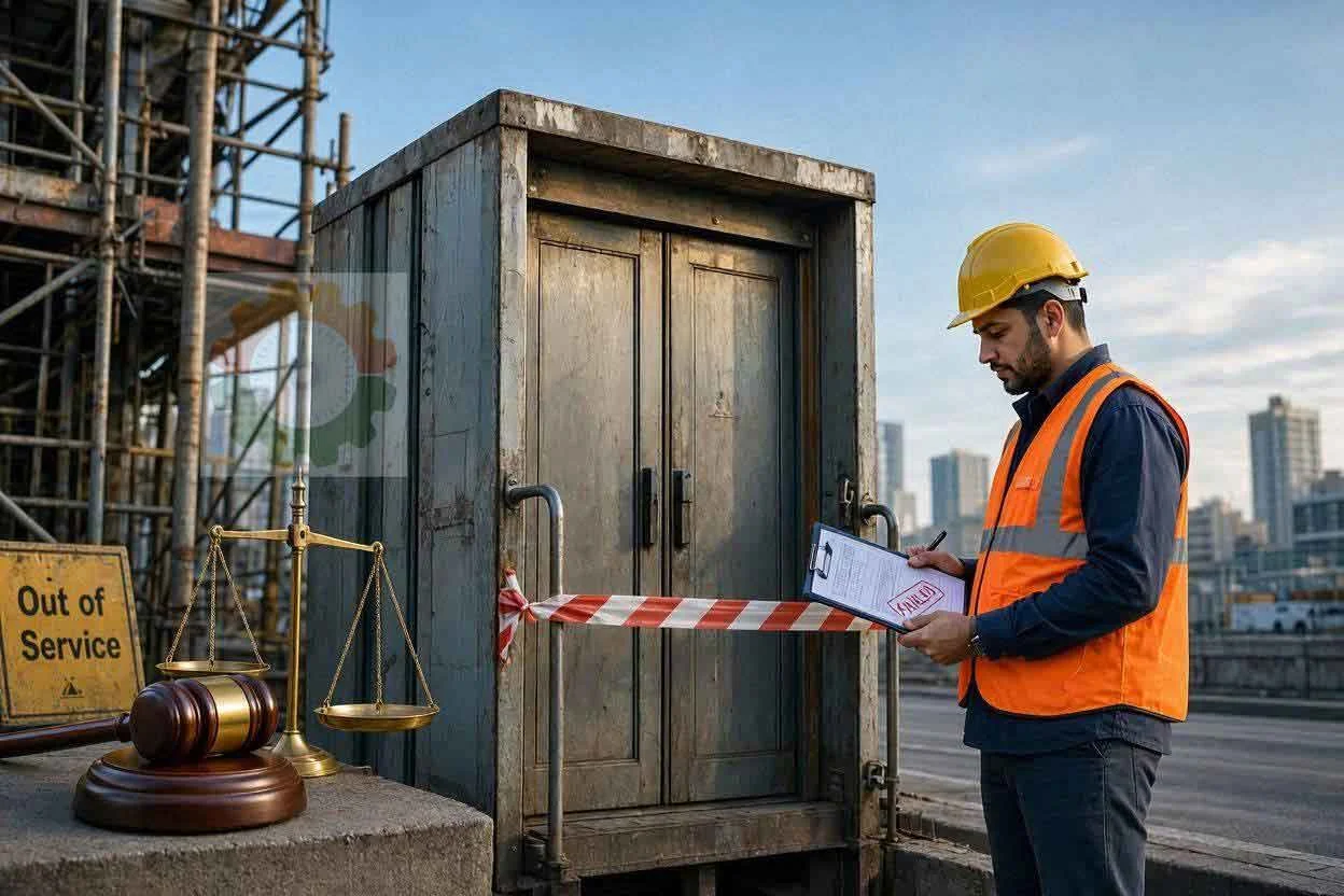 گواهی سلامت بالابر کارگاهی