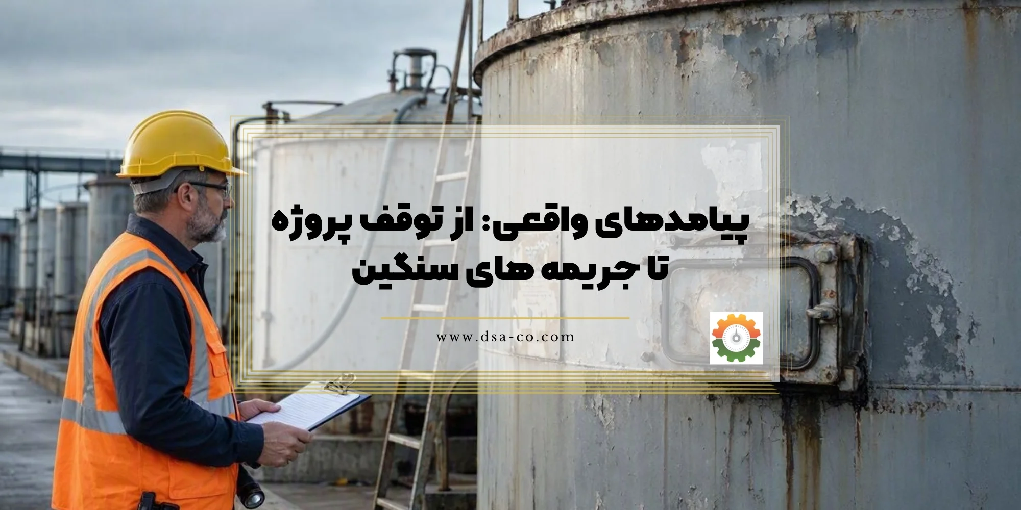 پیامدهای واقعی خطاهای بازرسی مخازن