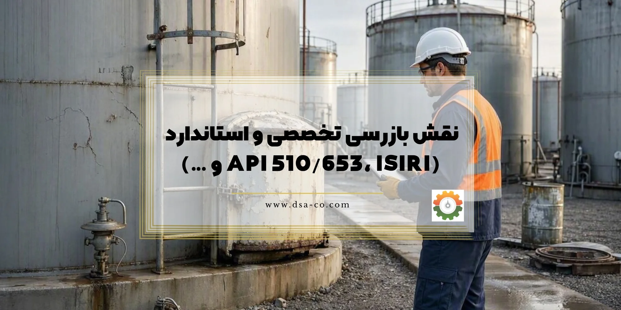 نقش بازرسی تخصصی و استاندارد در خطاهای بازرسی مخازن