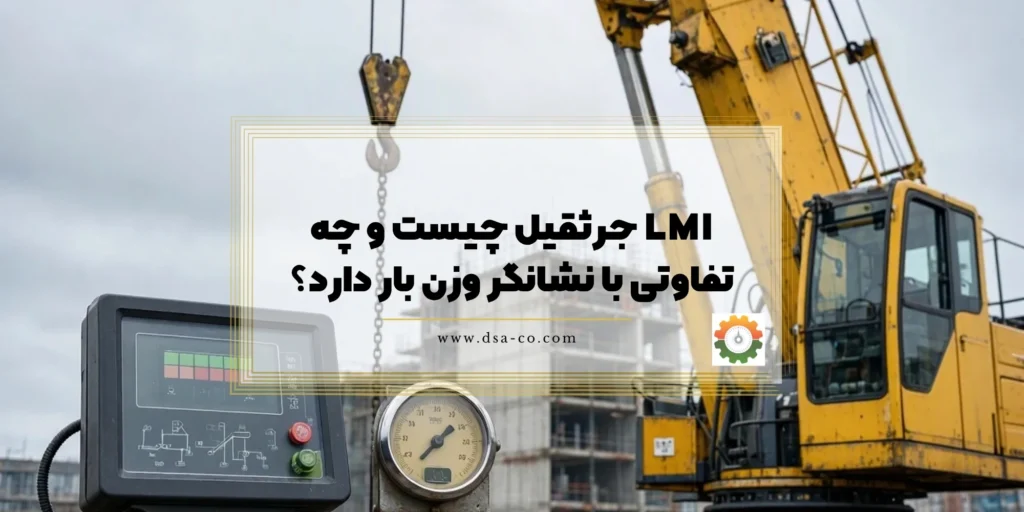 LMI جرثقیل چیست و چه تفاوتی با نشانگر وزن بار دارد؟